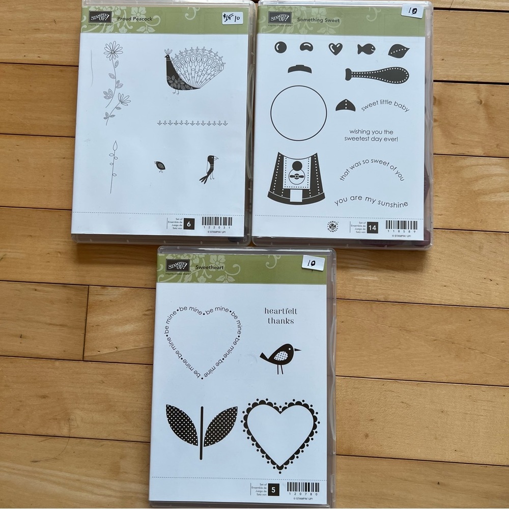 Lot of Stampin’ Up stamp sets